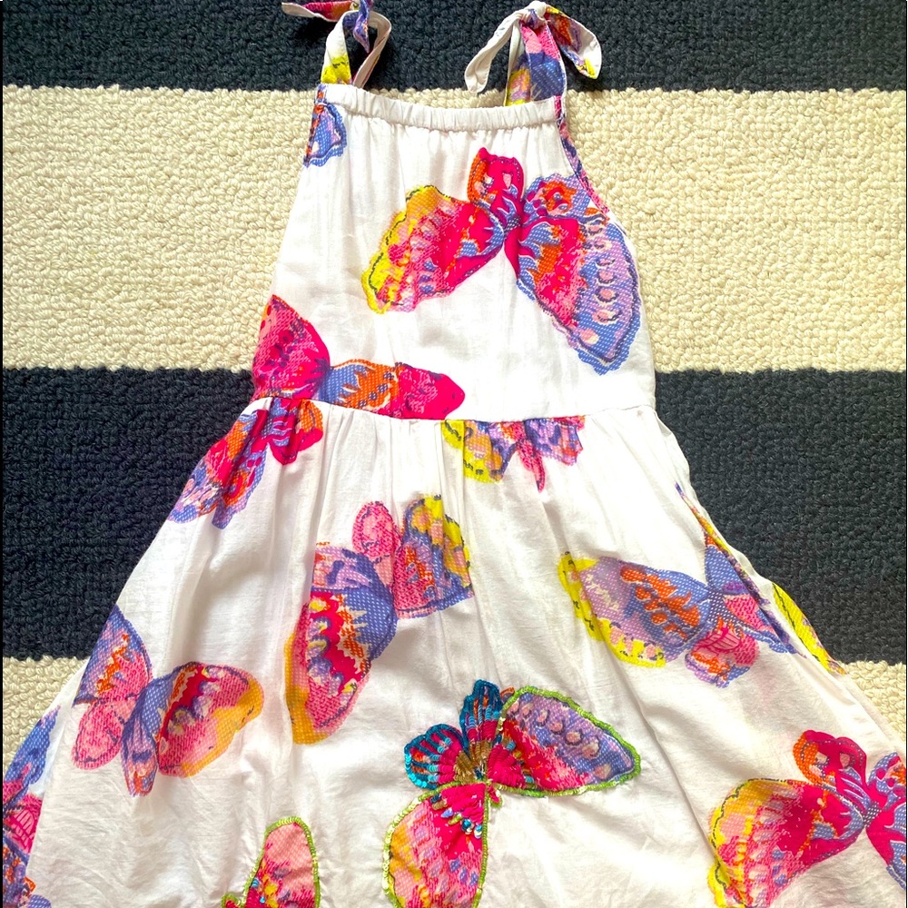Peek butterfly dress